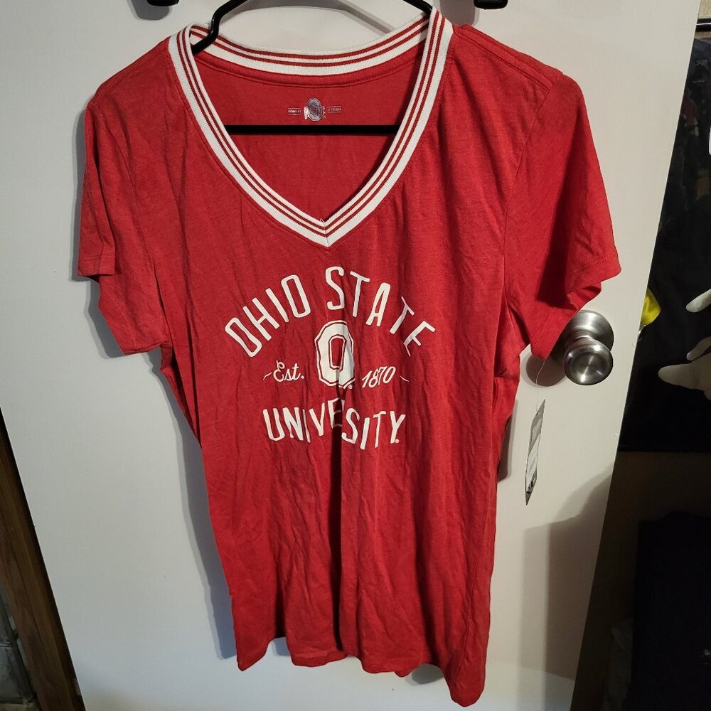 NWT WOMANS OHIO STATE T-Shirt SZ XL